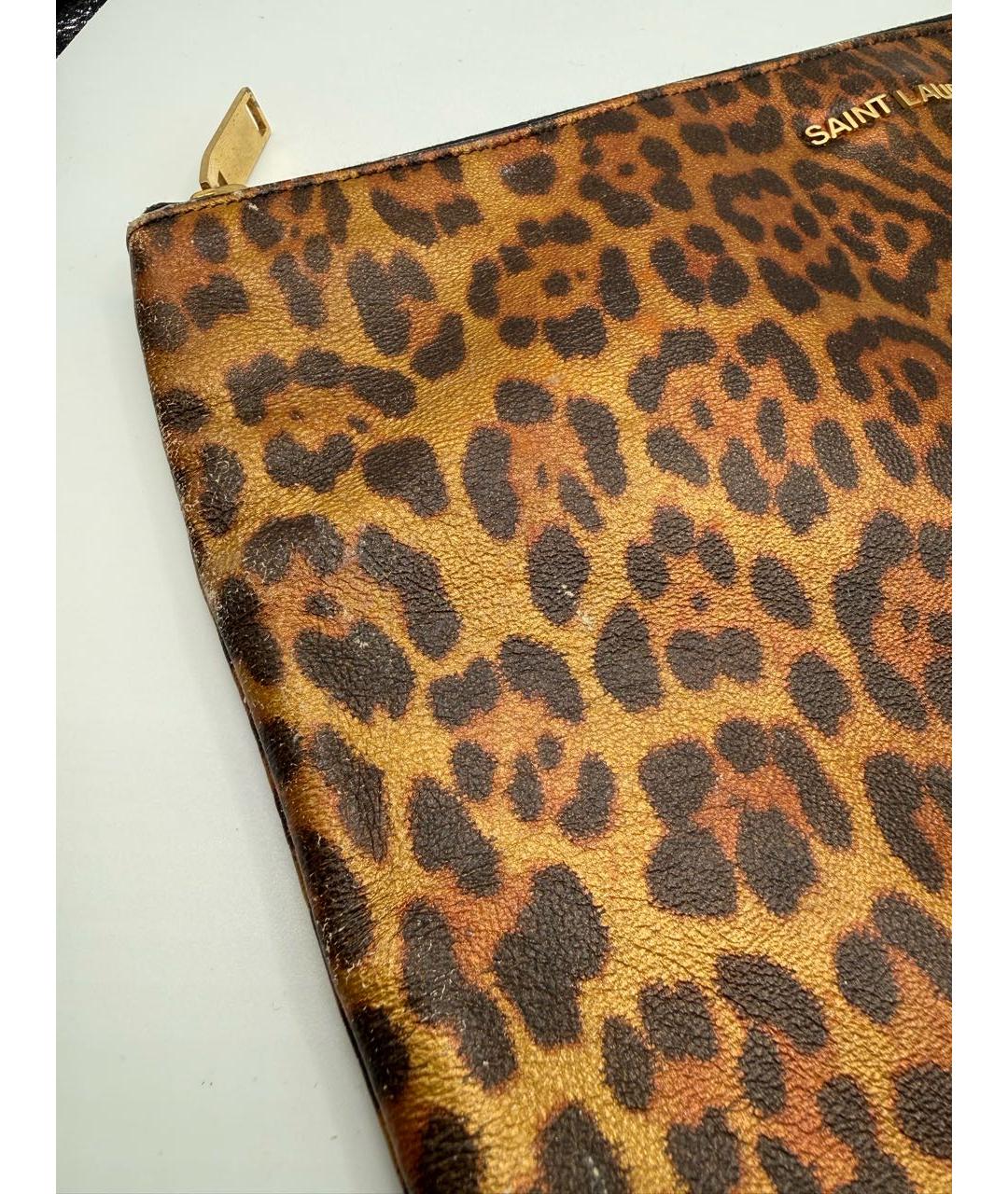 SAINT LAURENT Мульти кожаная барсетка, фото 6