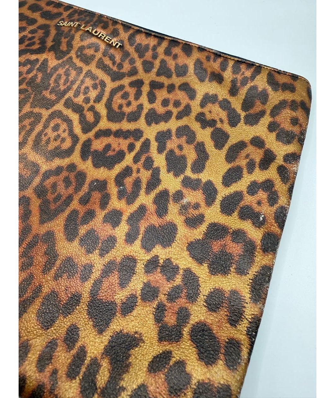 SAINT LAURENT Мульти кожаная барсетка, фото 5