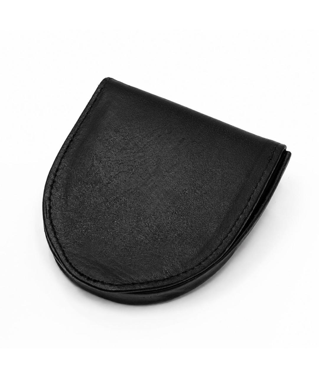 ANN DEMEULEMEESTER Черный кожаный кошелек, фото 4