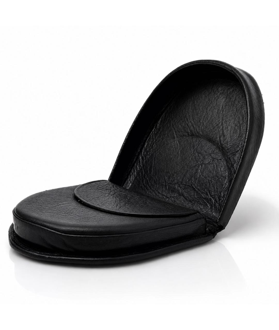 ANN DEMEULEMEESTER Черный кожаный кошелек, фото 9