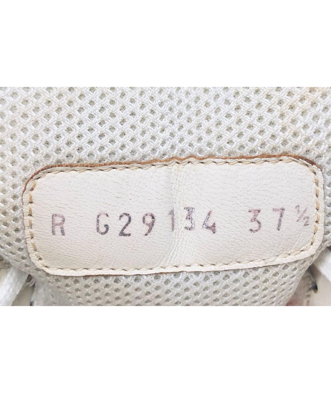 CHANEL Белые кожаные кроссовки, фото 8