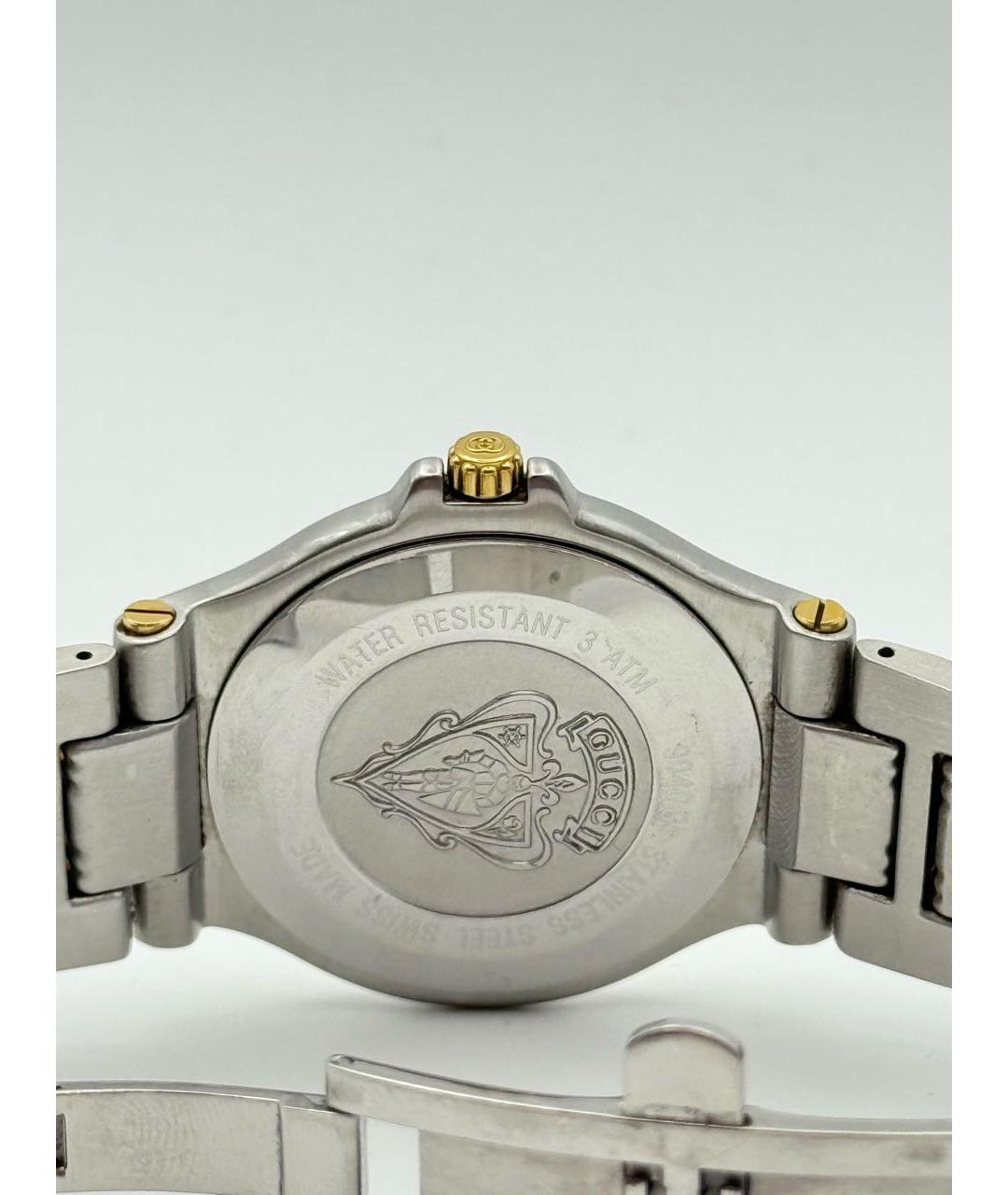 GUCCI Бежевые позолоченные часы, фото 2