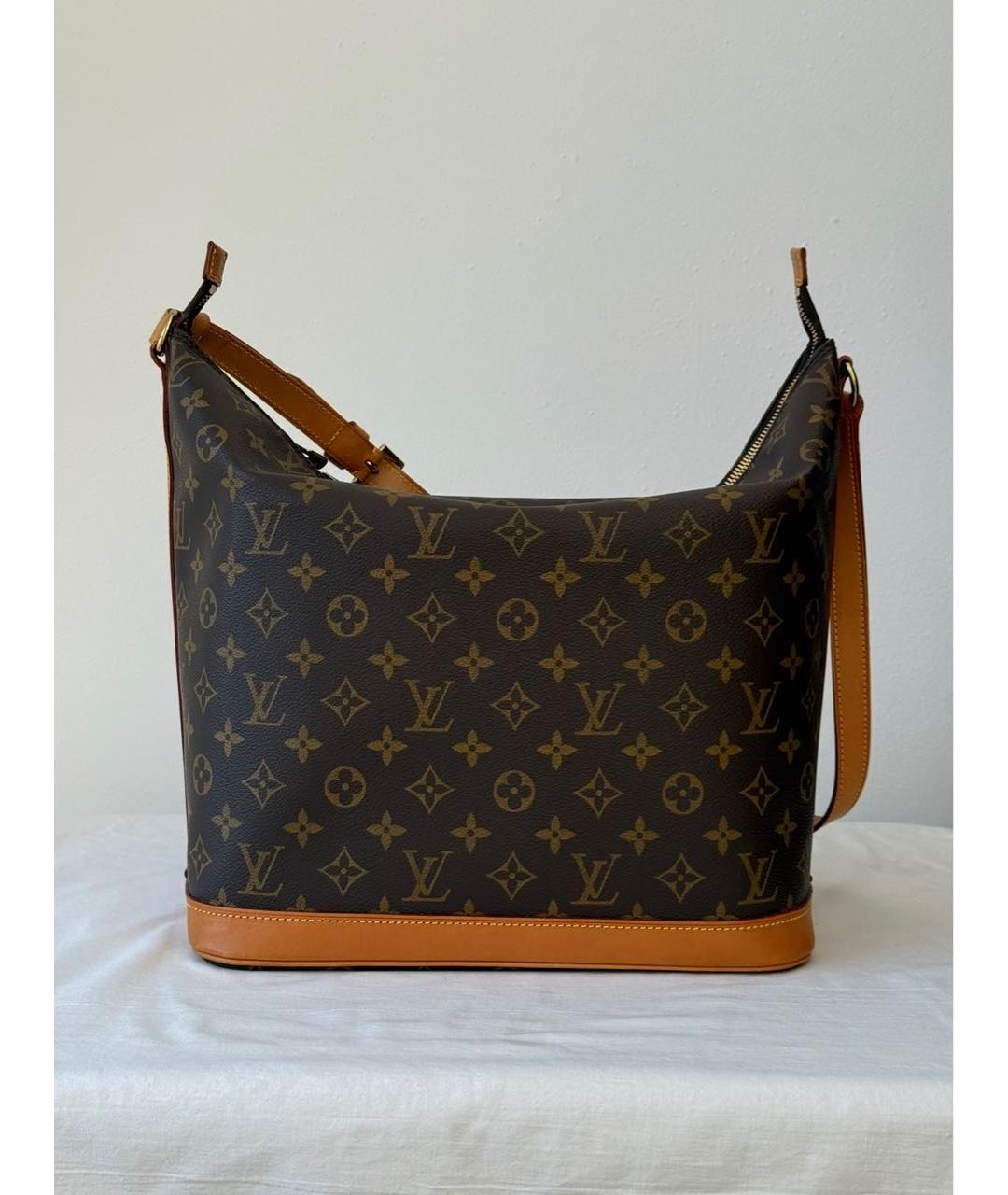 LOUIS VUITTON Коричневая сумка через плечо, фото 3