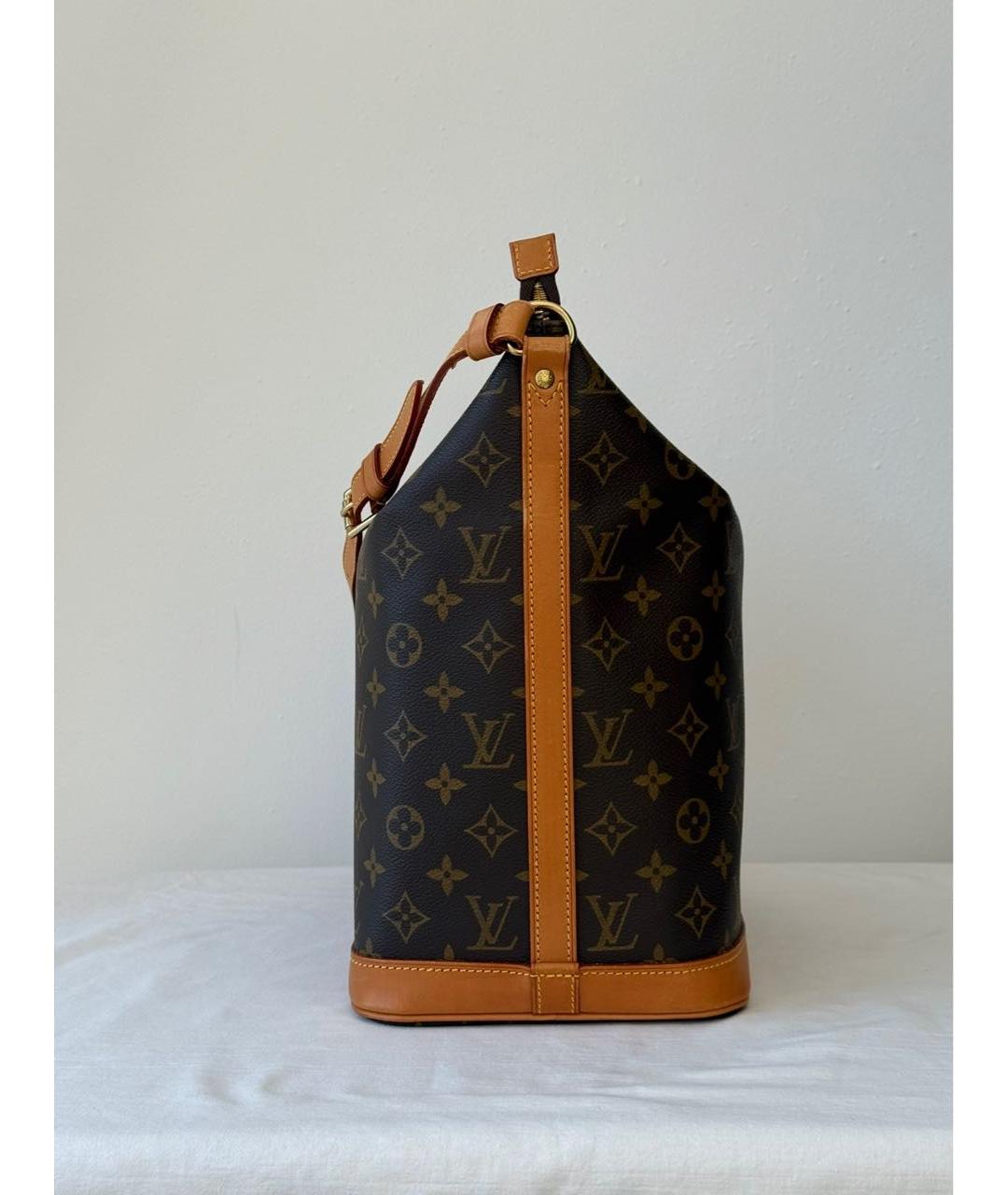 LOUIS VUITTON Коричневая сумка через плечо, фото 2