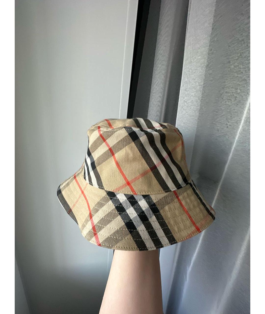 BURBERRY Бежевая шляпа, фото 2