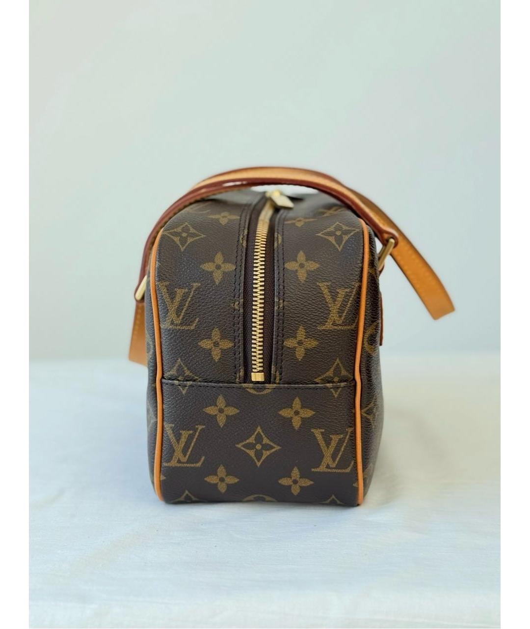 LOUIS VUITTON Коричневая сумка с короткими ручками, фото 2