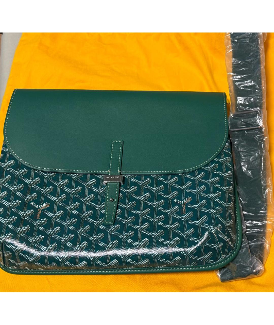 GOYARD Зеленая сумка на плечо, фото 2