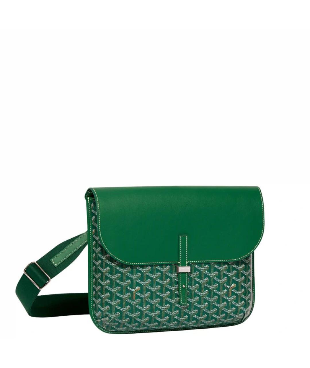 GOYARD Зеленая сумка на плечо, фото 5