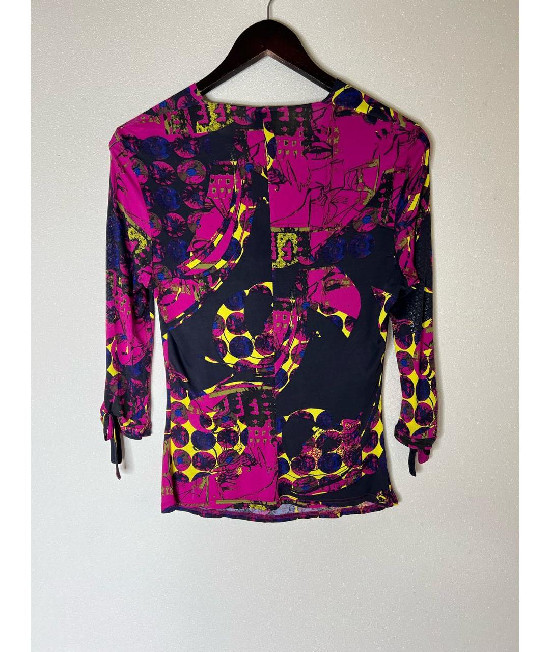 VERSACE JEANS COUTURE Мульти вискозная блузы, фото 2