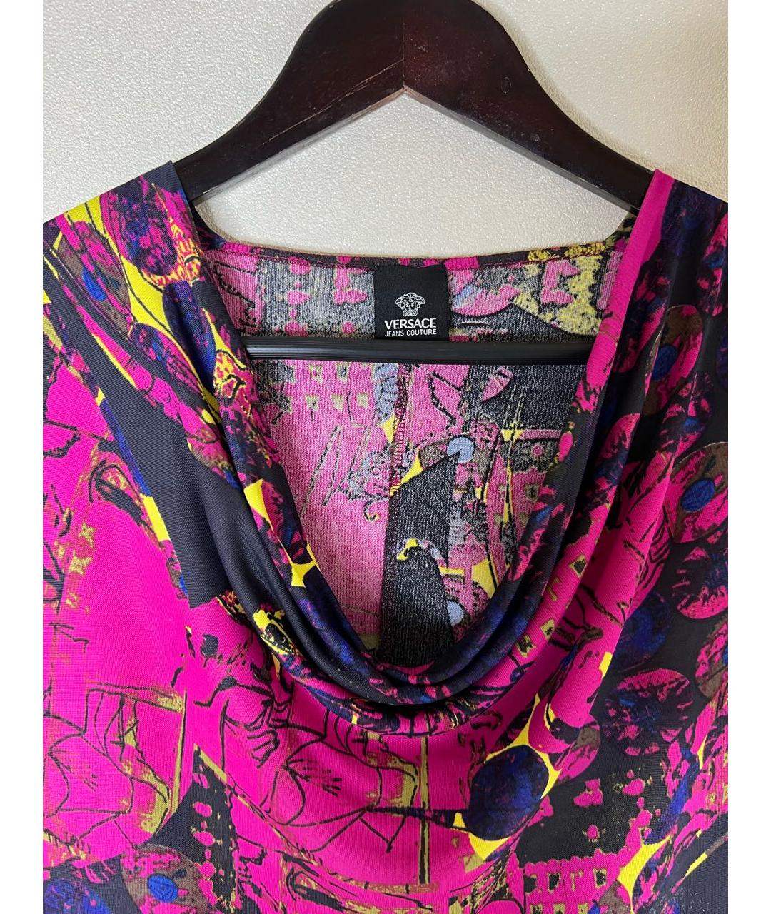 VERSACE JEANS COUTURE Мульти вискозная блузы, фото 6
