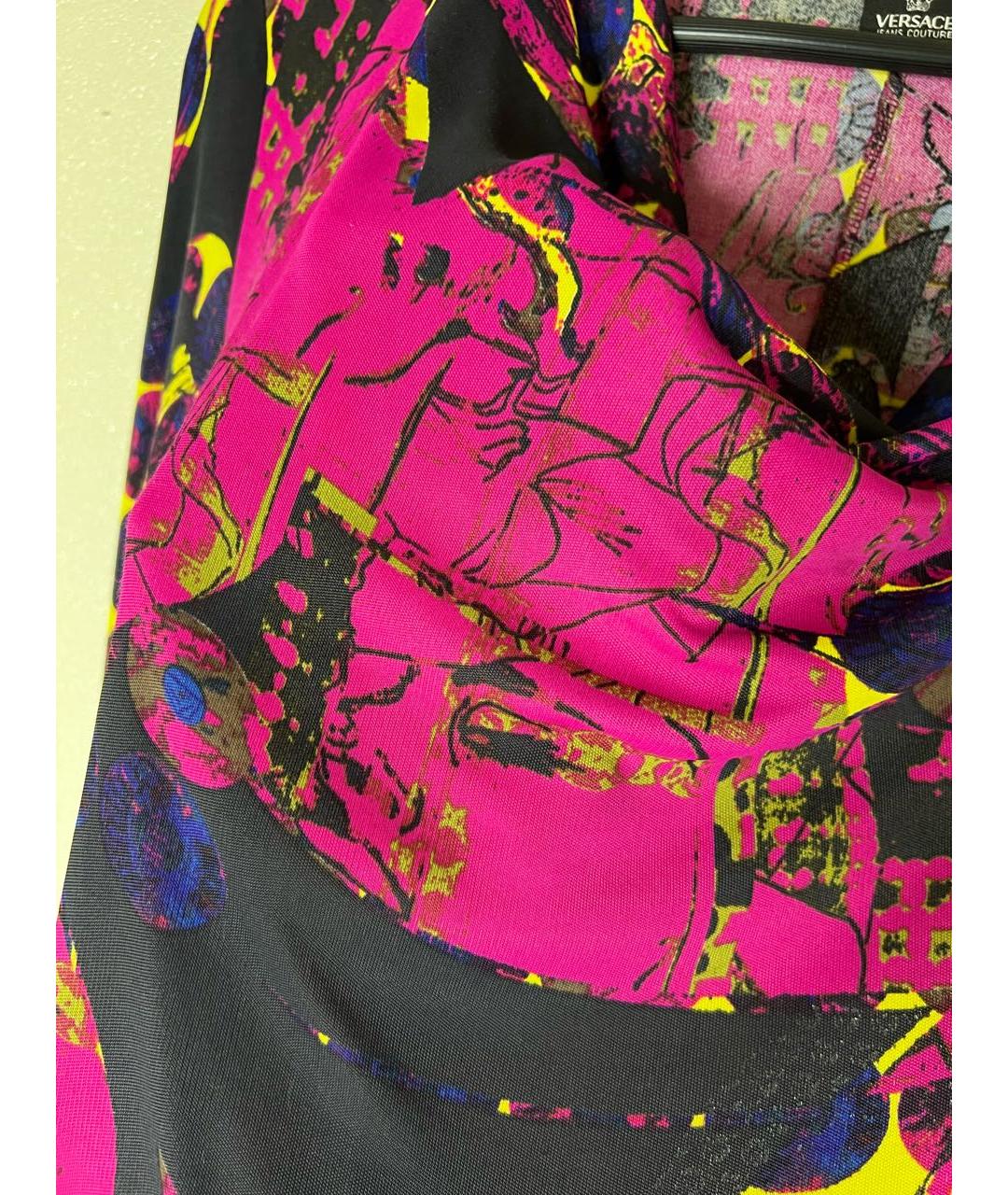 VERSACE JEANS COUTURE Мульти вискозная блузы, фото 7