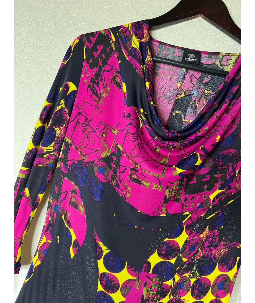 VERSACE JEANS COUTURE Мульти вискозная блузы, фото 4