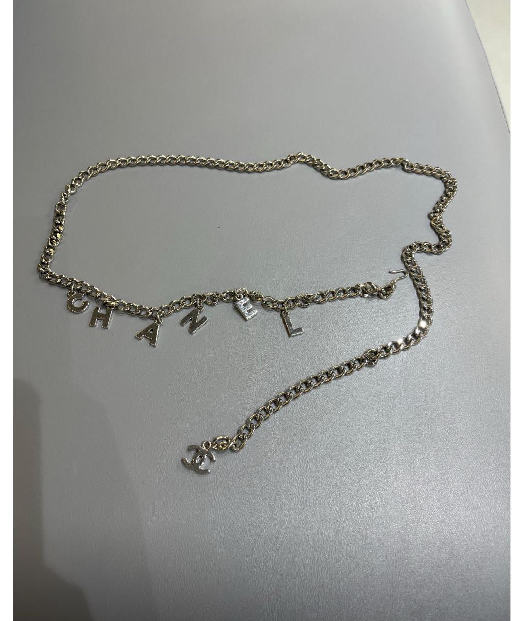 CHANEL Серебряный ремень, фото 4