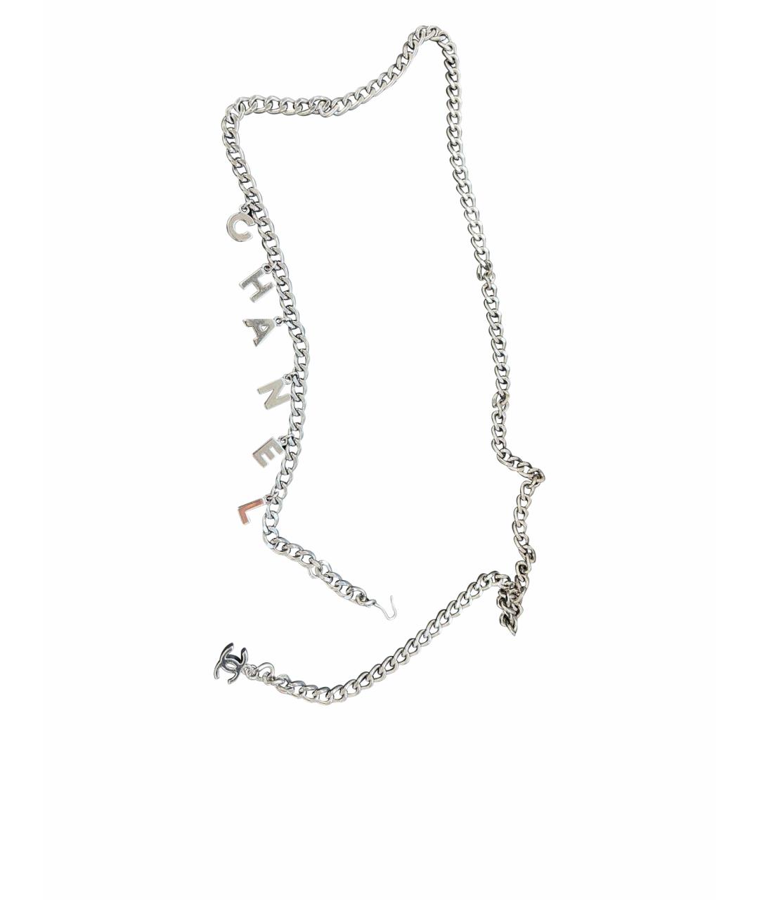CHANEL Серебряный ремень, фото 1