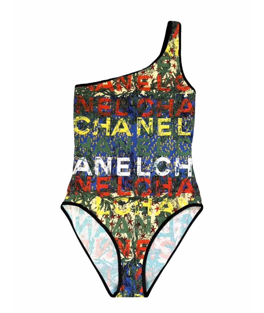 CHANEL Мульти купальник, фото 1