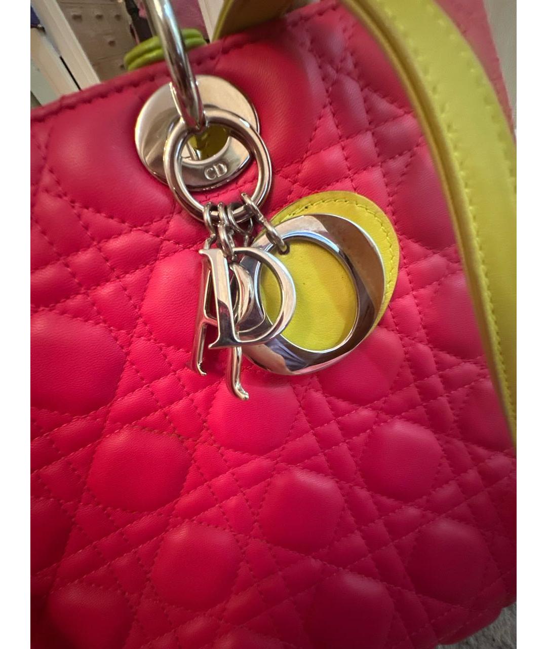 CHRISTIAN DIOR Мульти кожаная сумка тоут, фото 5