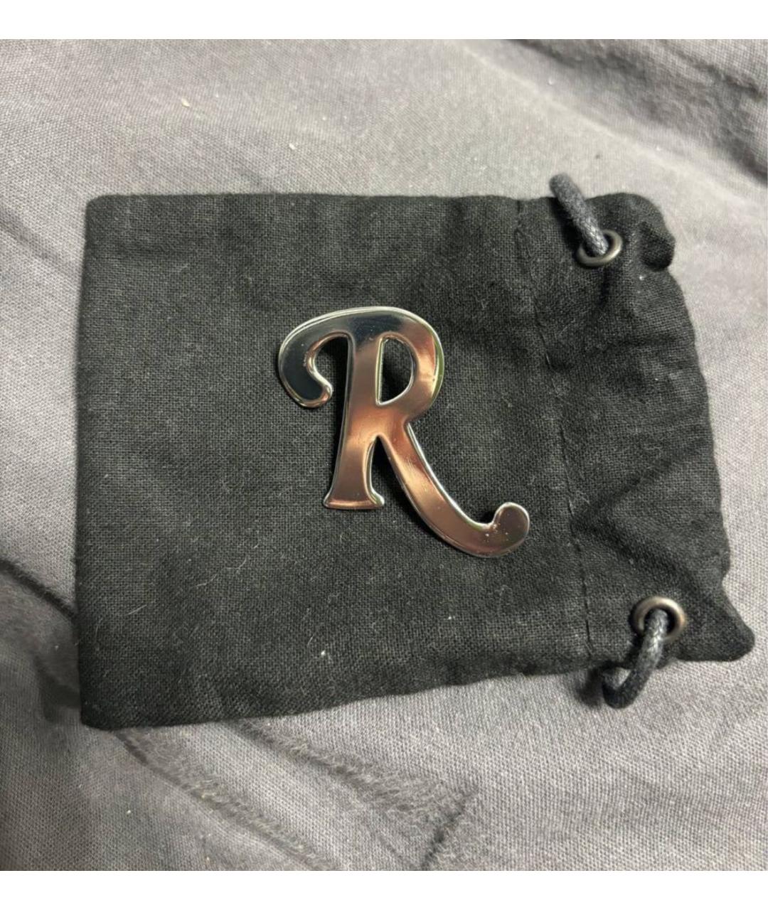 RAF SIMONS Серебряные серебряные серьги, фото 3