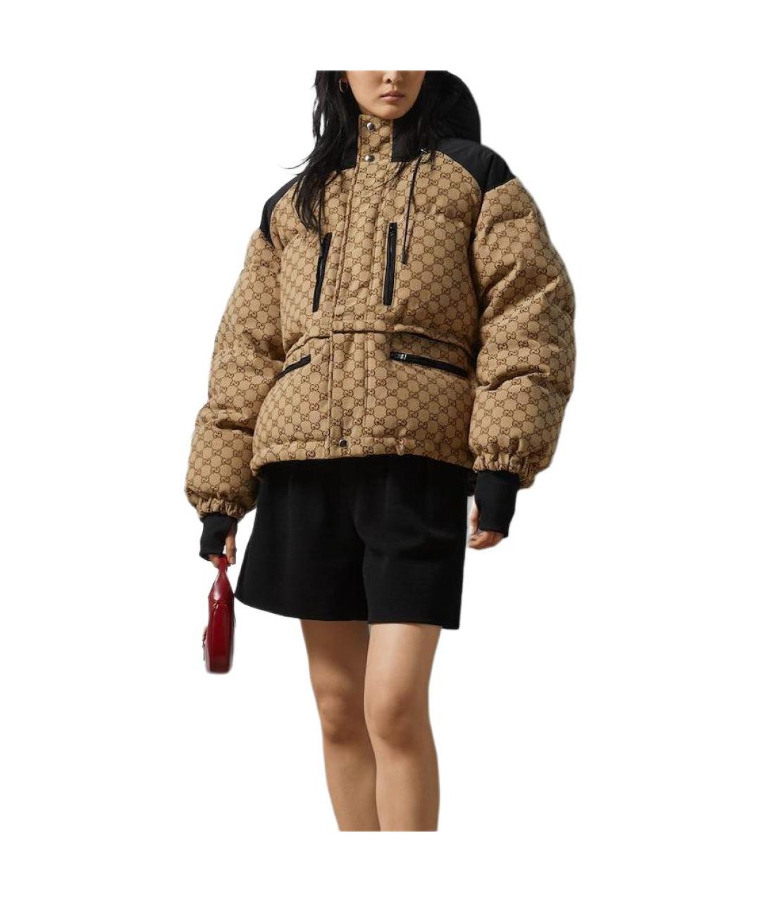 GUCCI Коричневая куртка, фото 2