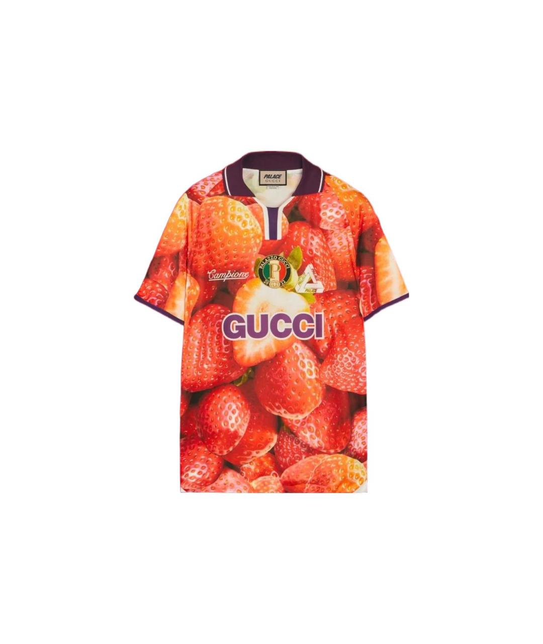 GUCCI Красная футболка, фото 1