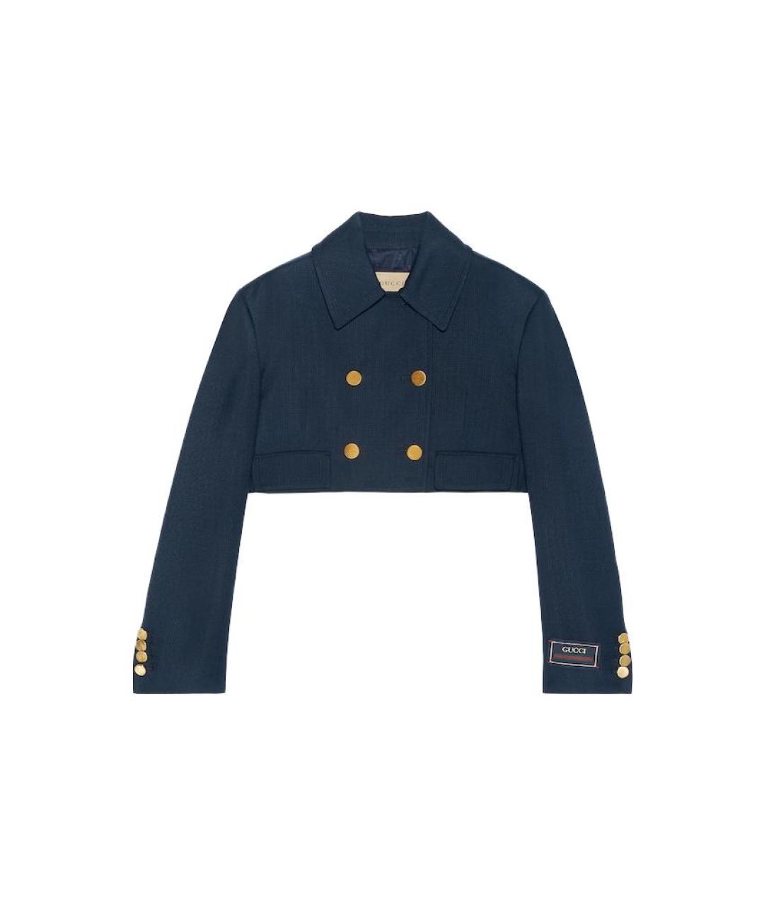 GUCCI Синяя куртка, фото 3