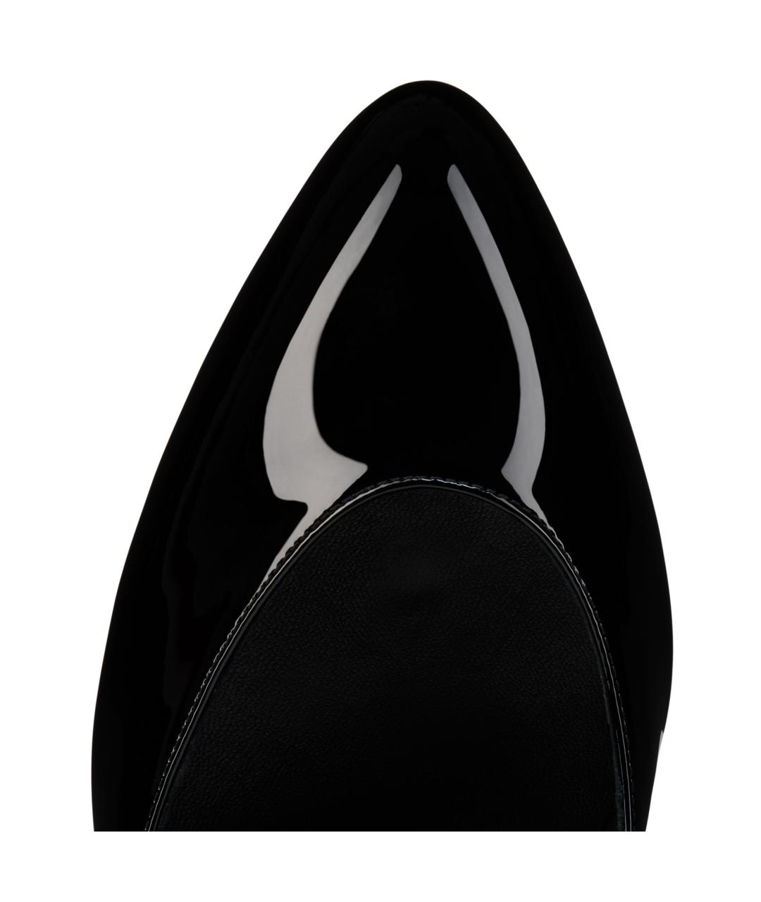 CHRISTIAN LOUBOUTIN Черные туфли из лакированной кожи, фото 4