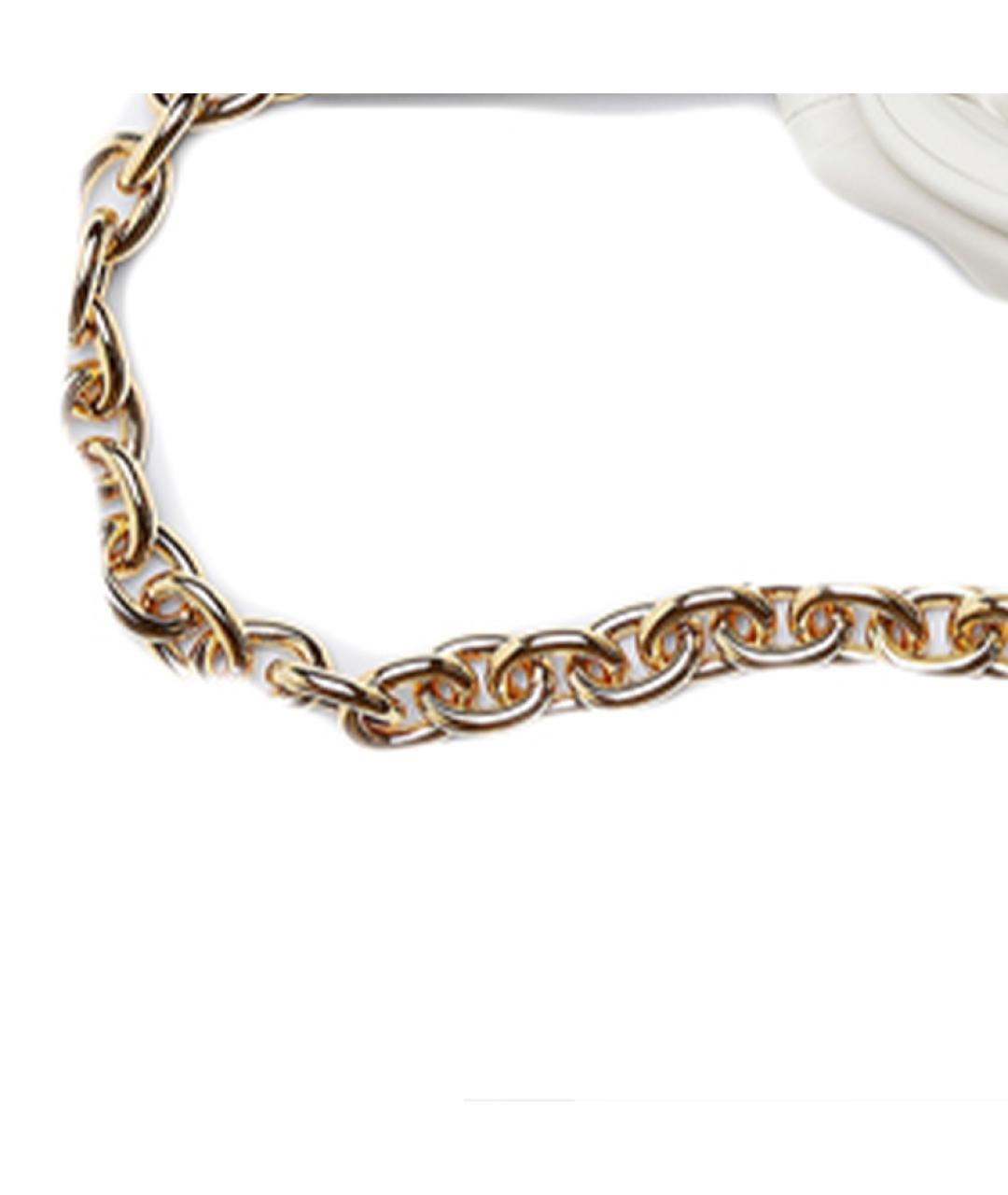 BOTTEGA VENETA Белая кожаная поясная сумка, фото 4