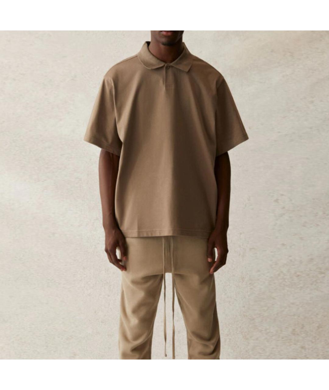 FEAR OF GOD ESSENTIALS Коричневая рубашка, фото 3