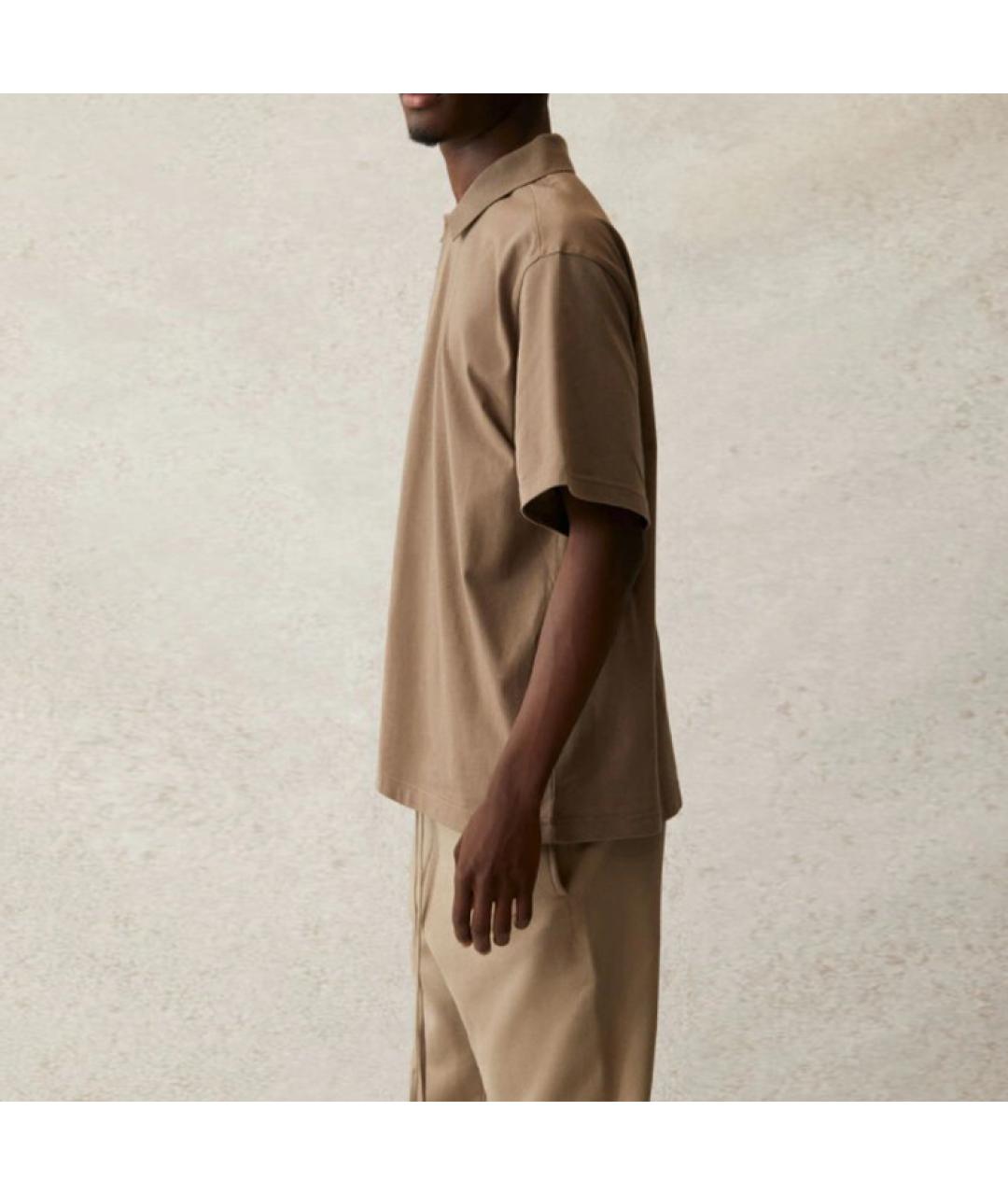 FEAR OF GOD ESSENTIALS Коричневая рубашка, фото 5