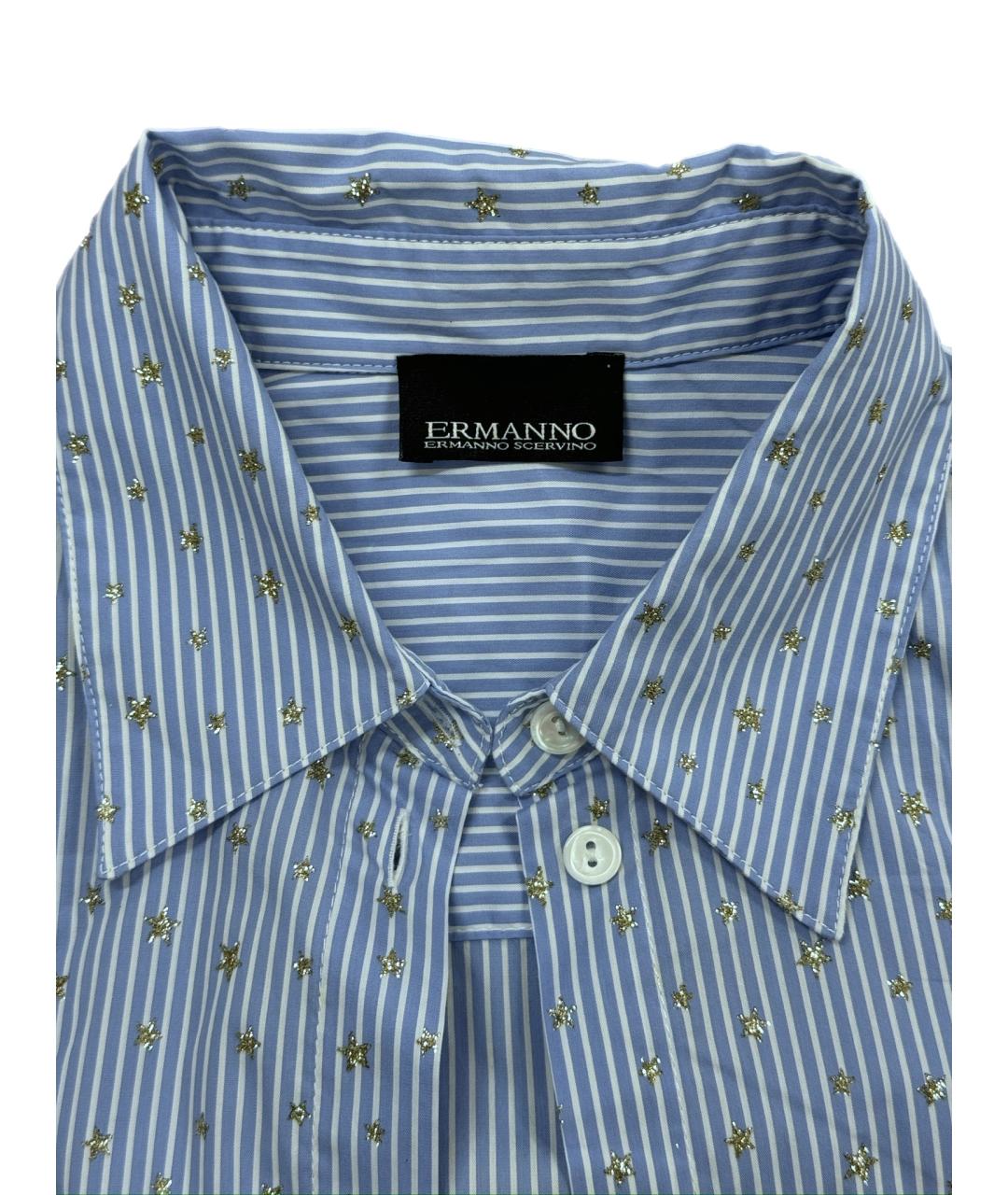 ERMANNO SCERVINO Голубая рубашка, фото 2