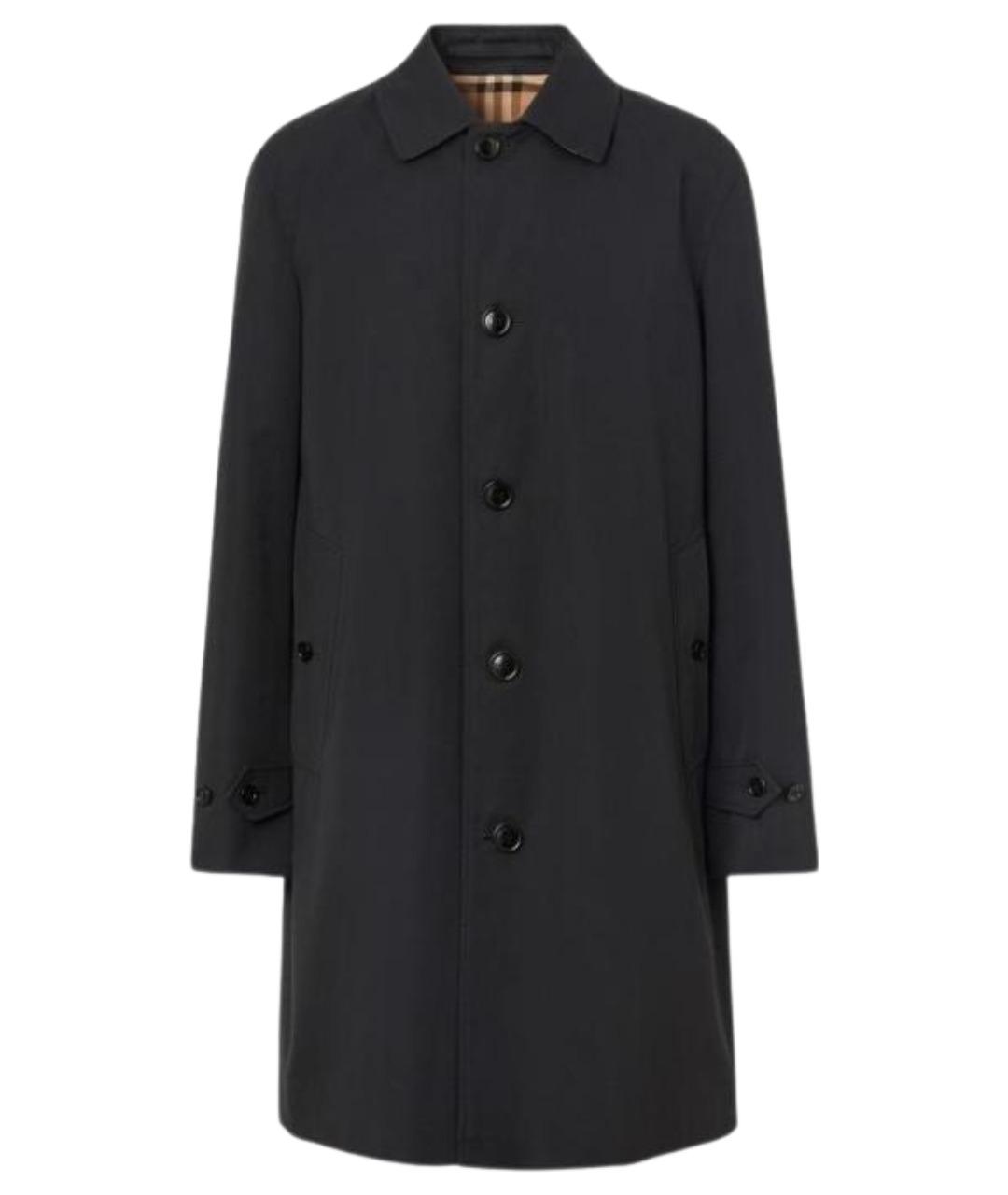 BURBERRY Черный тренч / плащ, фото 1