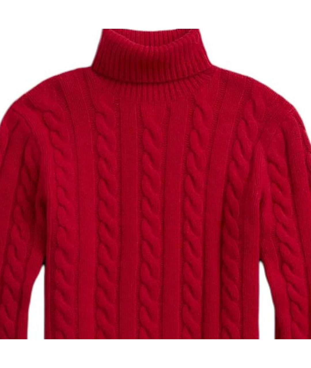 POLO RALPH LAUREN Красный джемпер / свитер, фото 2