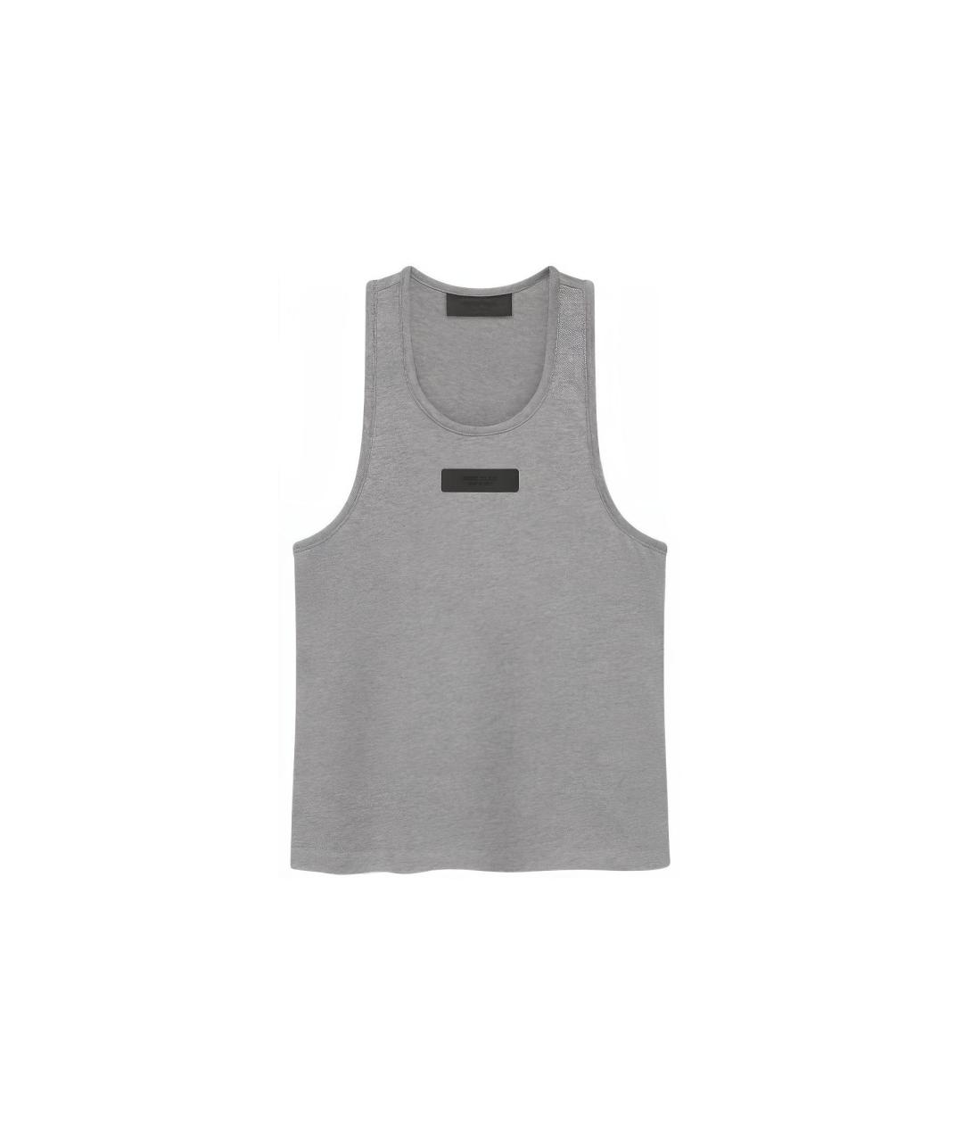 FEAR OF GOD ESSENTIALS Серая майка, фото 1