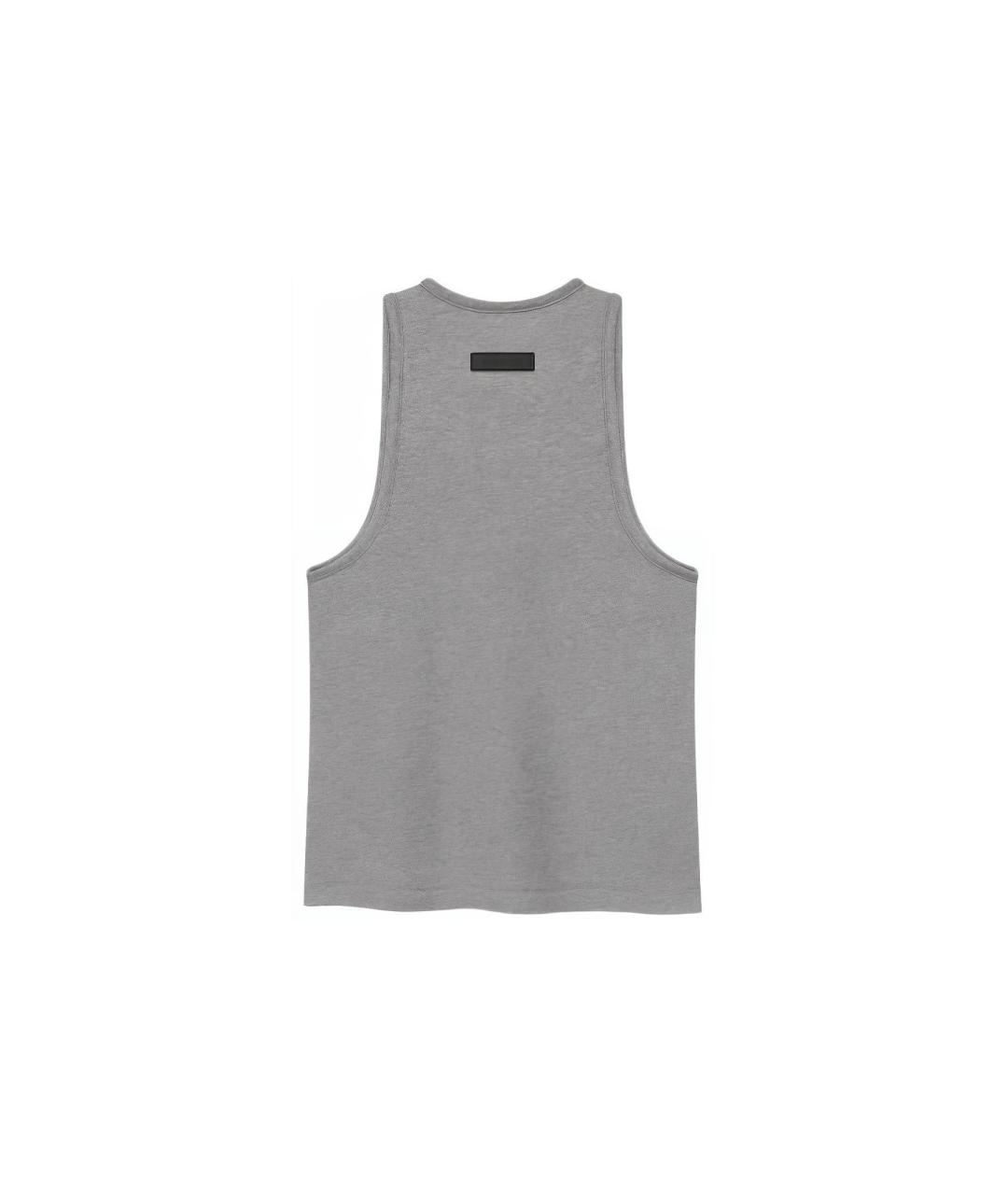 FEAR OF GOD ESSENTIALS Серая майка, фото 2