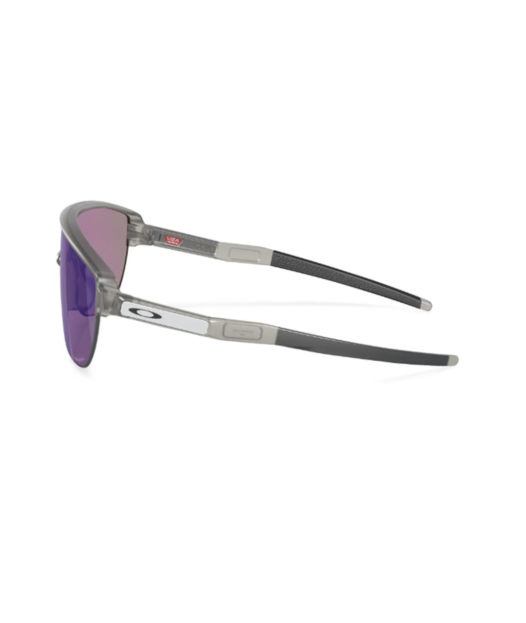 OAKLEY Серые пластиковые солнцезащитные очки, фото 3