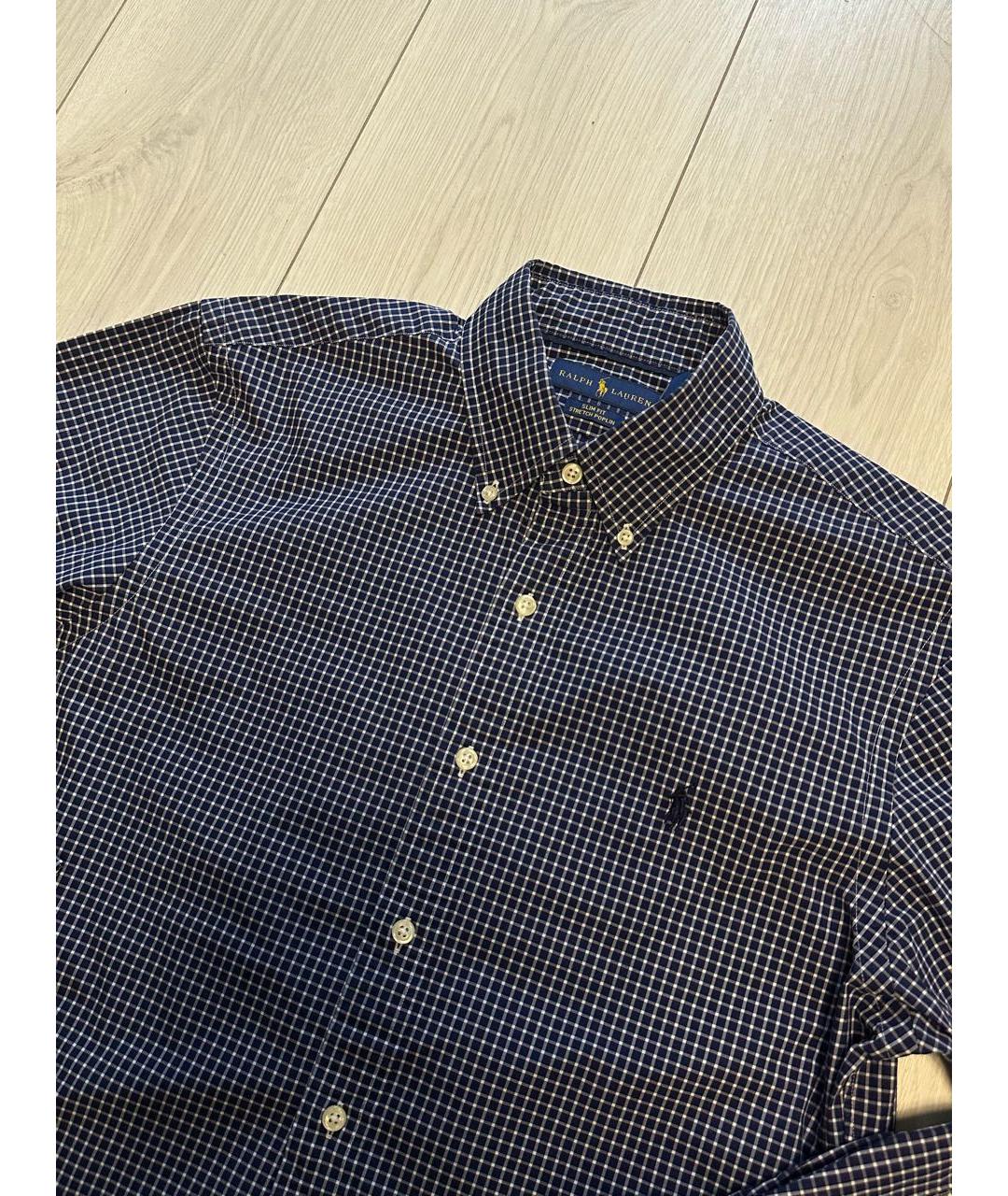 RALPH LAUREN Темно-синяя кэжуал рубашка, фото 2