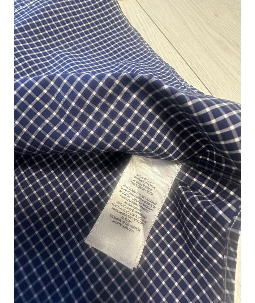RALPH LAUREN Темно-синяя кэжуал рубашка, фото 6