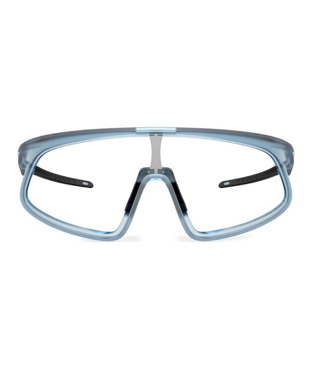 OAKLEY Синие пластиковые солнцезащитные очки, фото 2