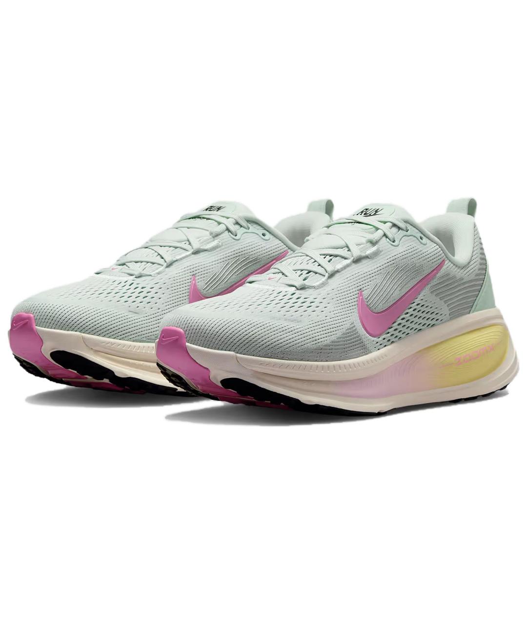 NIKE Зеленые текстильные кроссовки, фото 3
