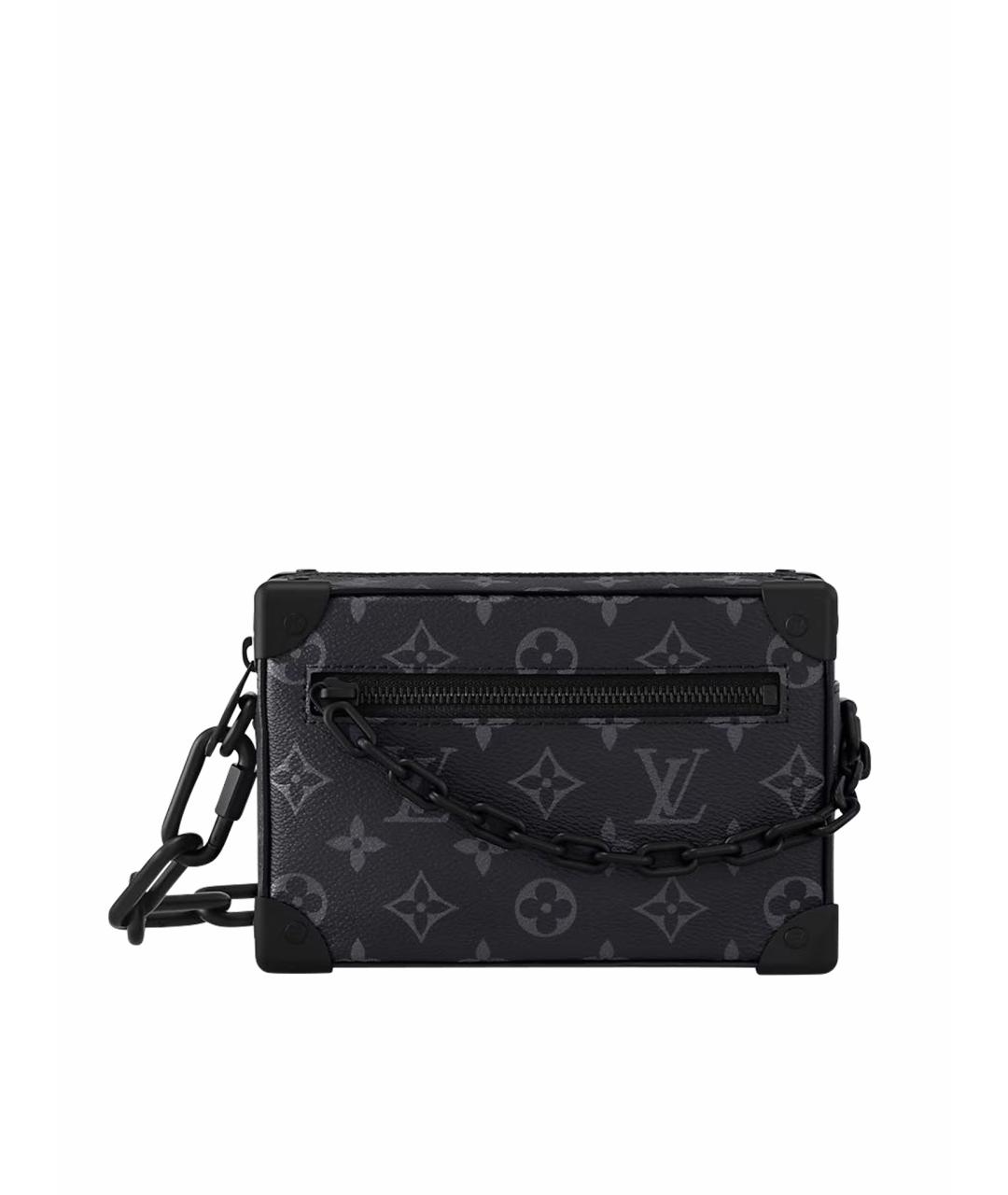 LOUIS VUITTON Антрацитовая сумка на плечо, фото 1