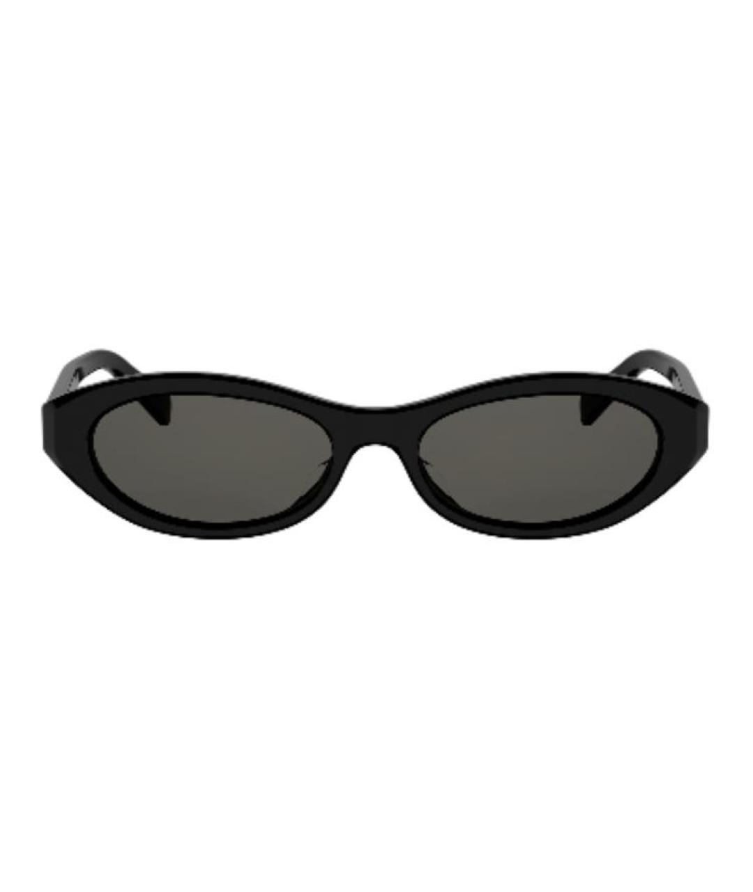 CELINE Черные пластиковые солнцезащитные очки, фото 2