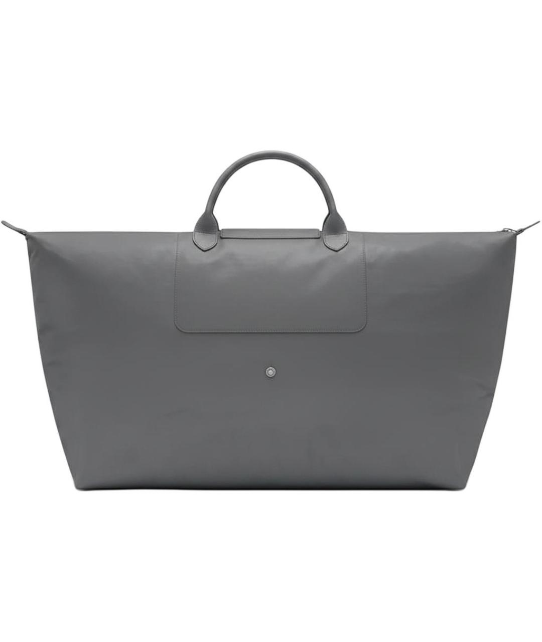LONGCHAMP Серая нейлоновая дорожная/спортивная сумка, фото 3