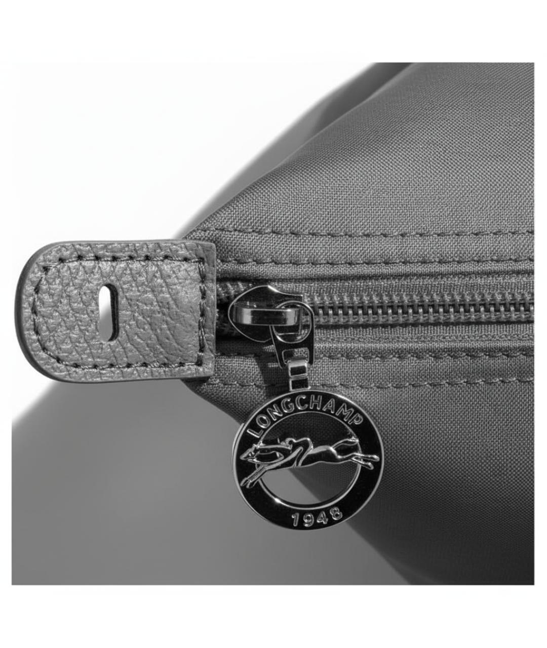 LONGCHAMP Серая нейлоновая дорожная/спортивная сумка, фото 5