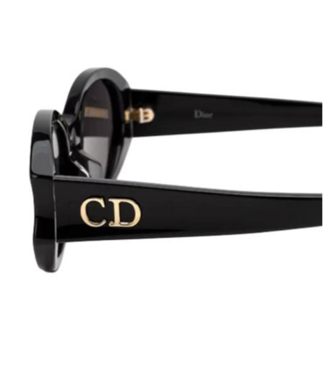 CHRISTIAN DIOR Черные солнцезащитные очки, фото 2
