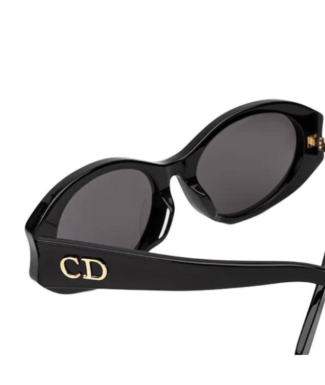 CHRISTIAN DIOR Черные солнцезащитные очки, фото 3
