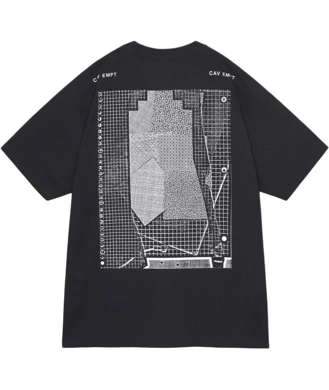 CAV EMPT Черная хлопковая футболка, фото 2