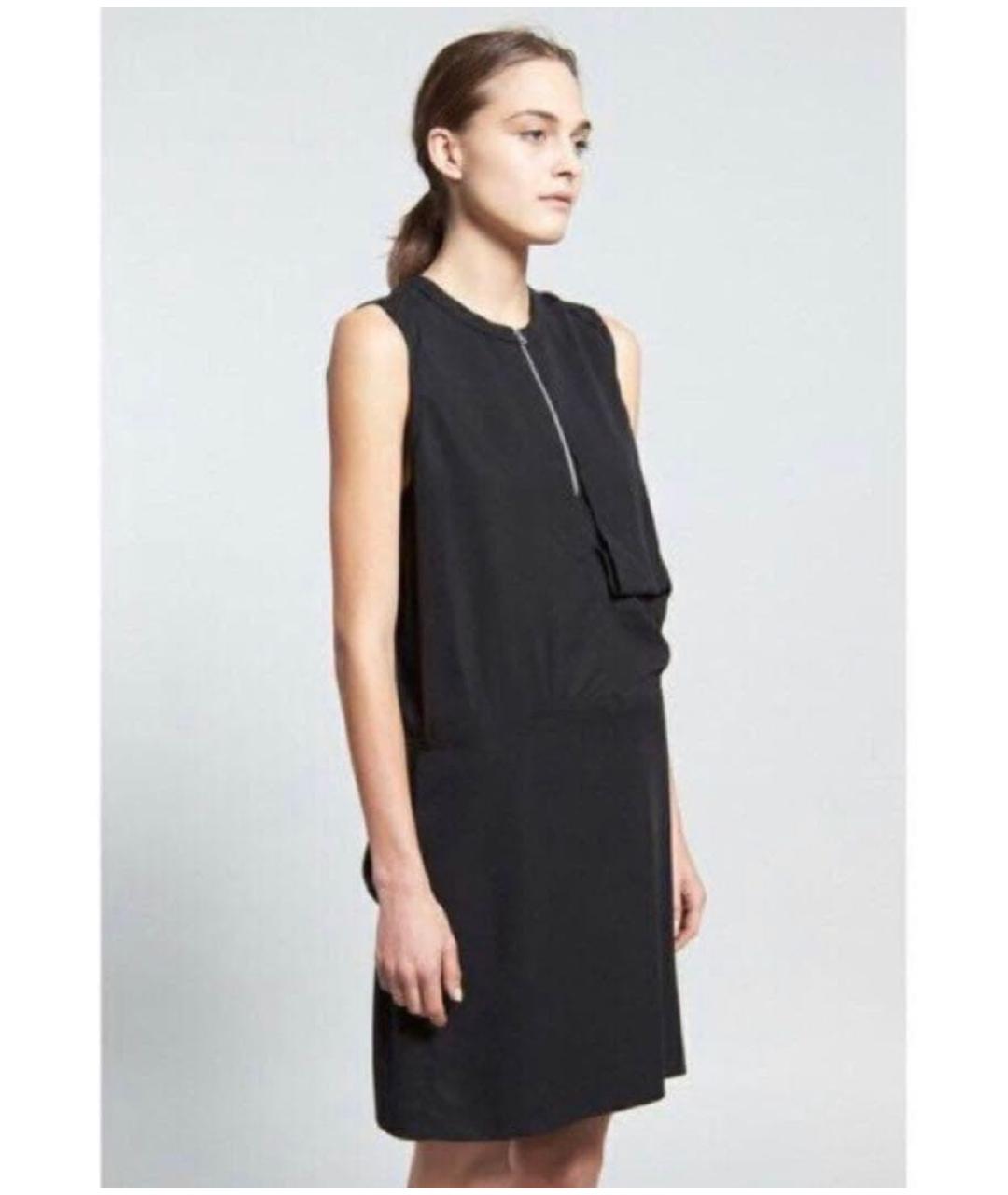 ACNE STUDIOS Черное хлопковое повседневное платье, фото 2