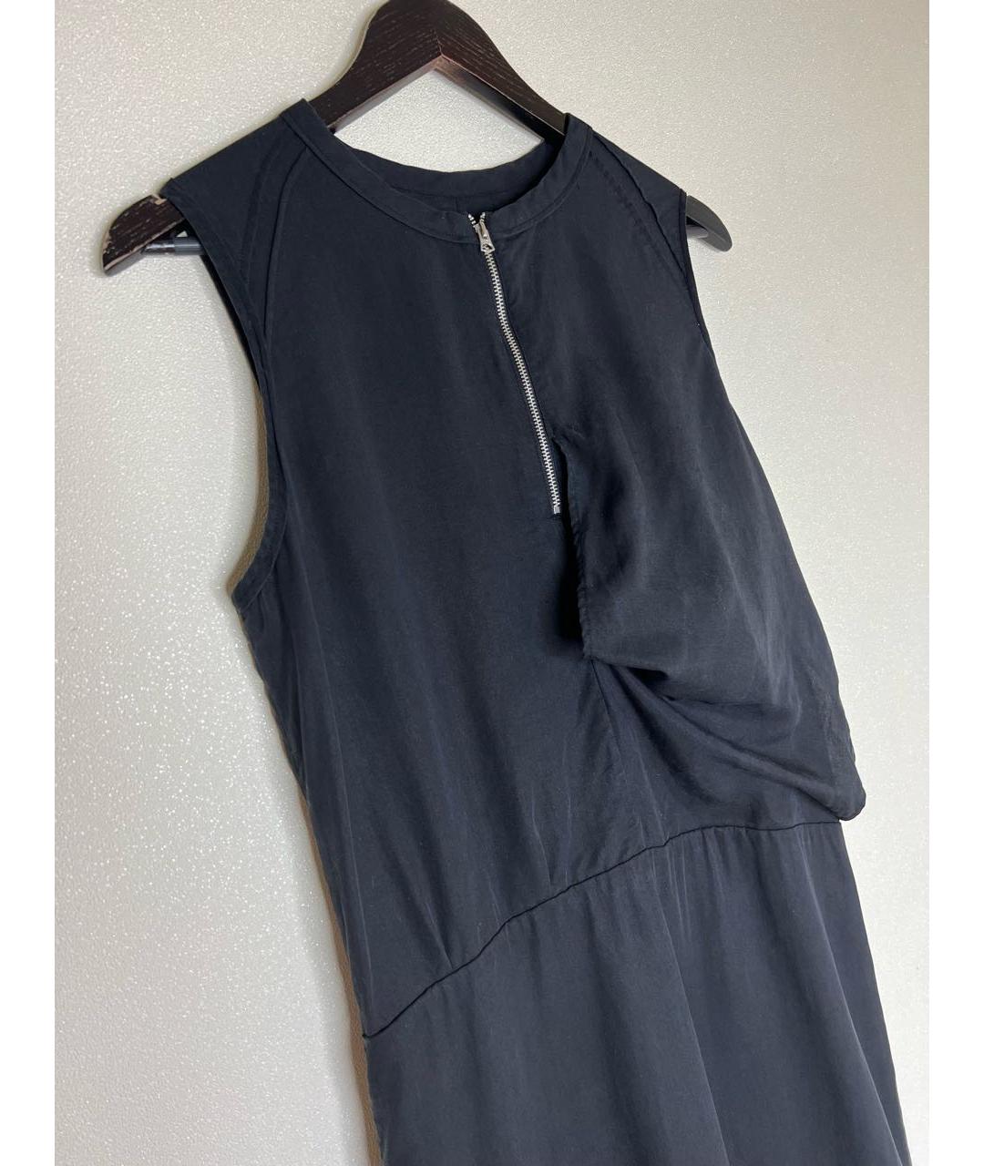 ACNE STUDIOS Черное хлопковое повседневное платье, фото 5