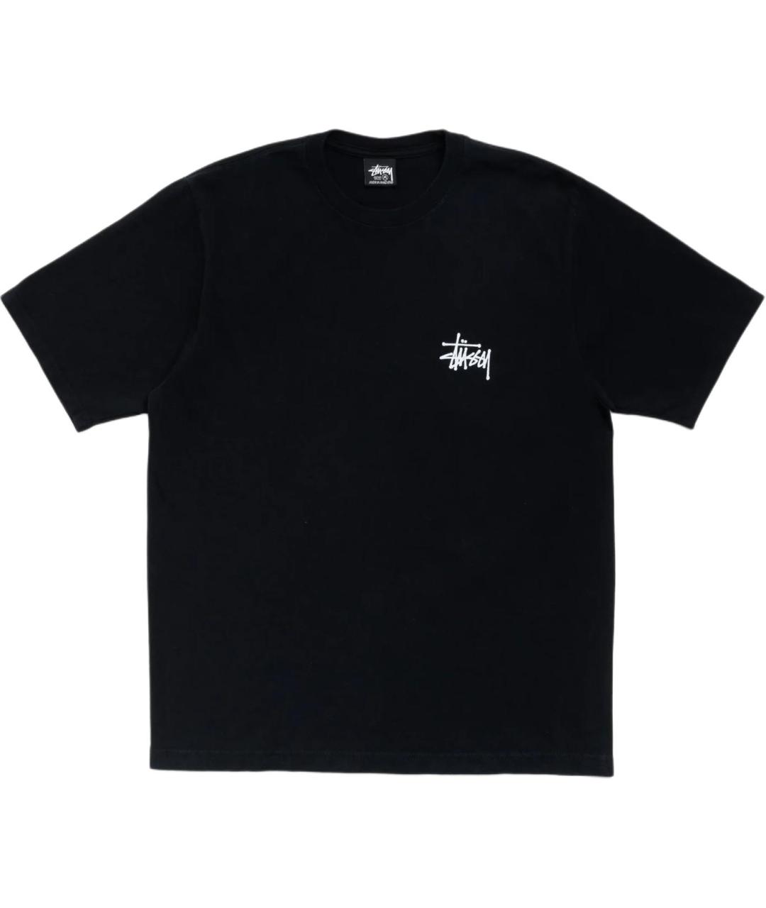 STUSSY Черная футболка, фото 1