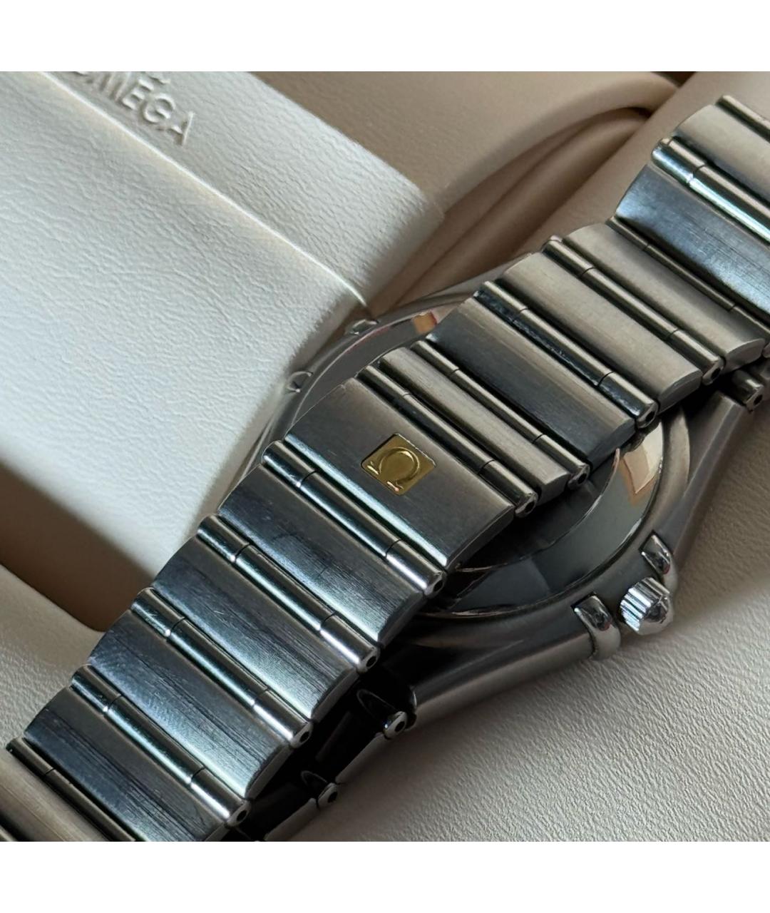 OMEGA Серебряные часы из желтого золота, фото 5