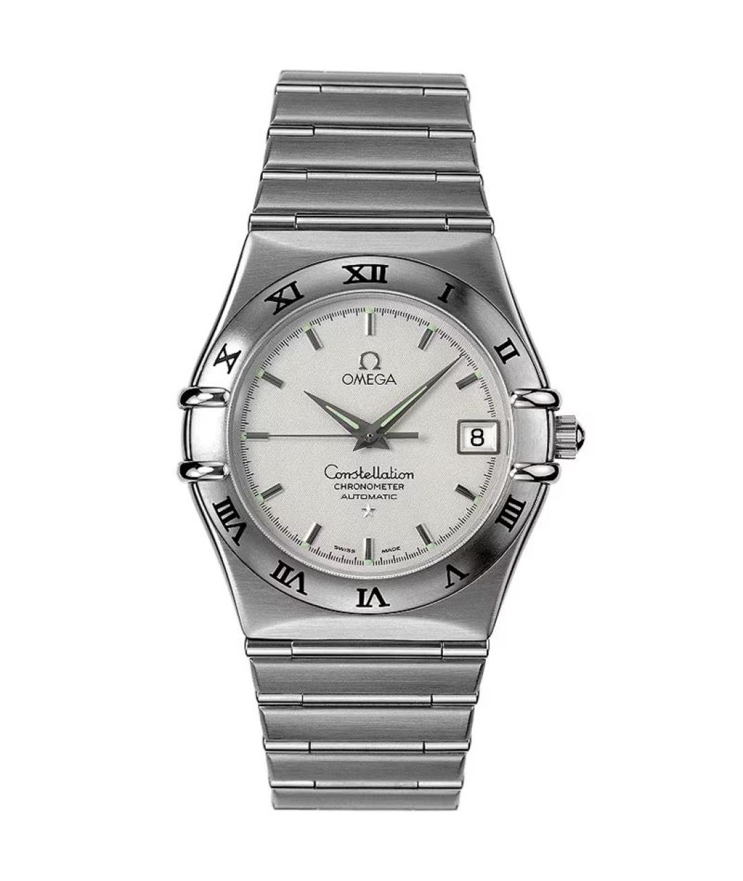 OMEGA Серебряные часы из желтого золота, фото 9
